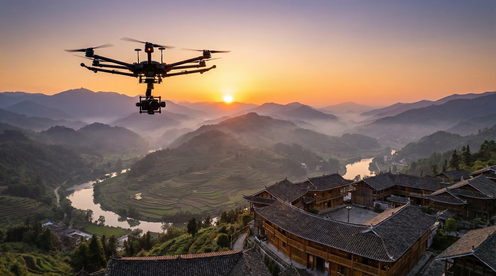 小蓝视频航拍视频